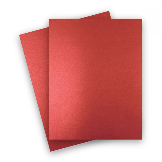 Shine Red Satin (2) Paper Order at PaperPapers