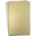 Shine (Light) GOLD - Shimmer Metallic Card Stock Paper - 11x17 Ledger Size - 107lb Cover (290gsm) - 100 PK