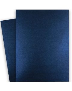 Shine MIDNIGHT Blue - Shimmer Metallic Card Stock Paper - 28x40 - 107lb Cover (290gsm) - 200 PK