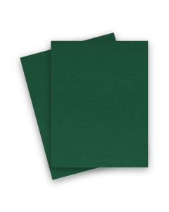 BASIS COLORS - 8.5 x 11 CARDSTOCK PAPER - Green - 80LB COVER - 25 PK