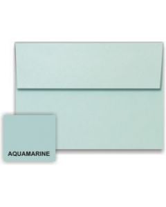 [Clearance] Stardream Metallic - A8 Envelopes (5.5-x-8.125) - AQUAMARINE - 25 PK