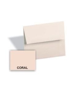 Stardream Metallic - A7 Envelopes (5.25-x-7.25) - CORAL - 1000 PK
