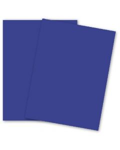 Astrobrights 8.5X11 Card Stock Paper - BLAST-OFF BLUE - 65lb Cover - 2000 PK [21911]